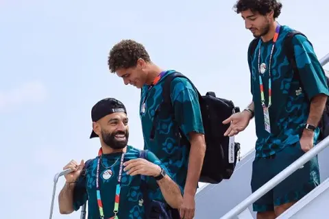  بعد رحلة 120 دقيقة.. منتخب مصر يصل أتلانتا استعدادًا لمواجهة الأرجنتين (صور)